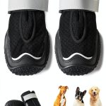 HCPET Dog Boots Reflective Waterproof Outdoor Pet Shoes-0