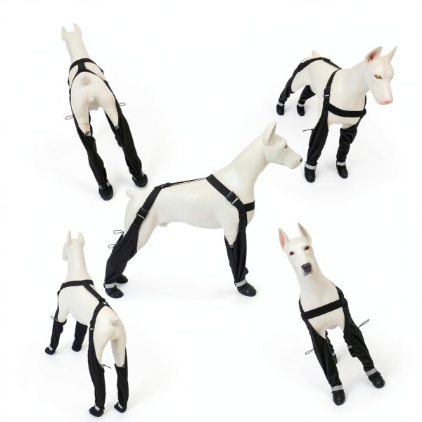 Yucca Dog Boots Waterproof Non-Slip Paw Protection Leggings-5