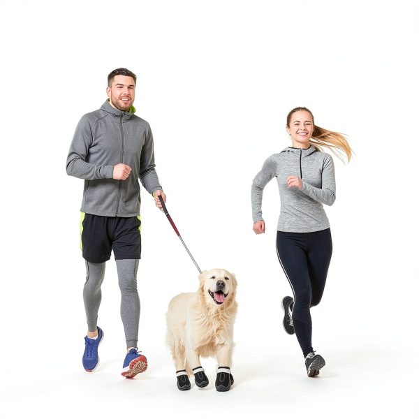 HCPET Dog Boots Reflective Waterproof Outdoor Pet Shoes-3