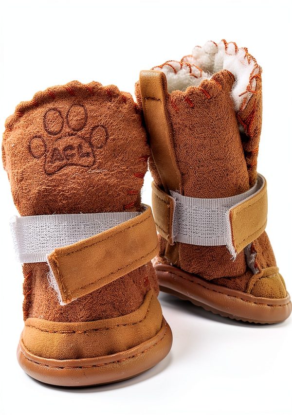 GabeFish Dog Boots Small Breed Anti Slip Washable Pet Shoes-2
