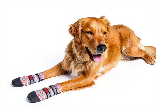 CeeSquared Dog Booties Neoprene Breathable Paw Protection-5