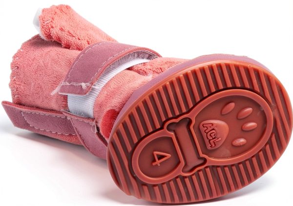 GabeFish Dog Boots Warm Anti Slip Washable Pet Shoes-4