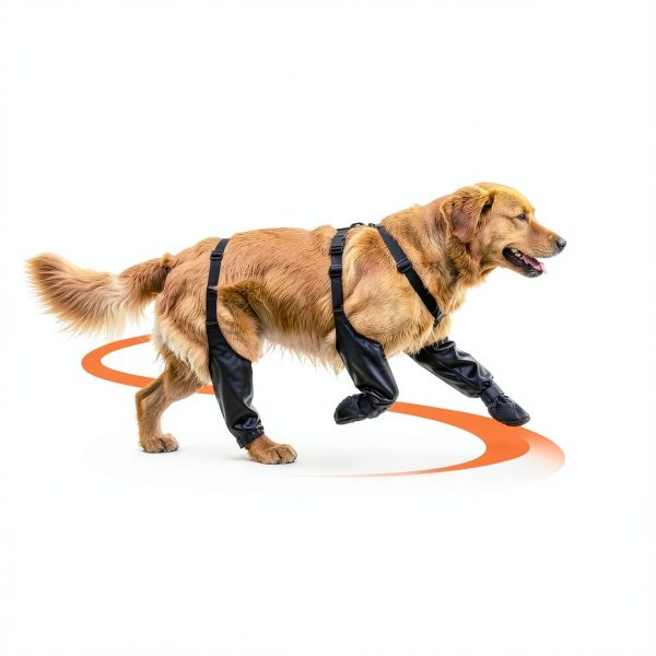 QINSHIYUE Dog Boots Waterproof Anti Slip Paw Protection-4