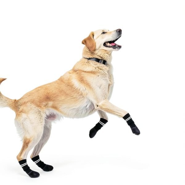 SCENEREAL Dog Boots Waterproof Non-Slip Pet Paw Protectors-5