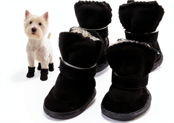 GabeFish Dog Boots Washable Anti Slip Warm Pet Shoes-0