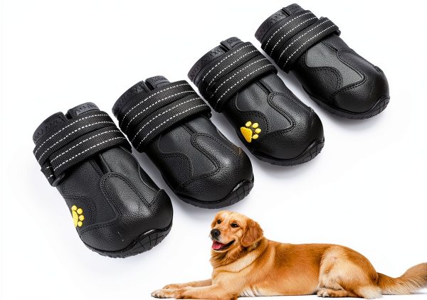 XSY&G Dog Boots Anti Slip Paw Protection Pet Shoes-0
