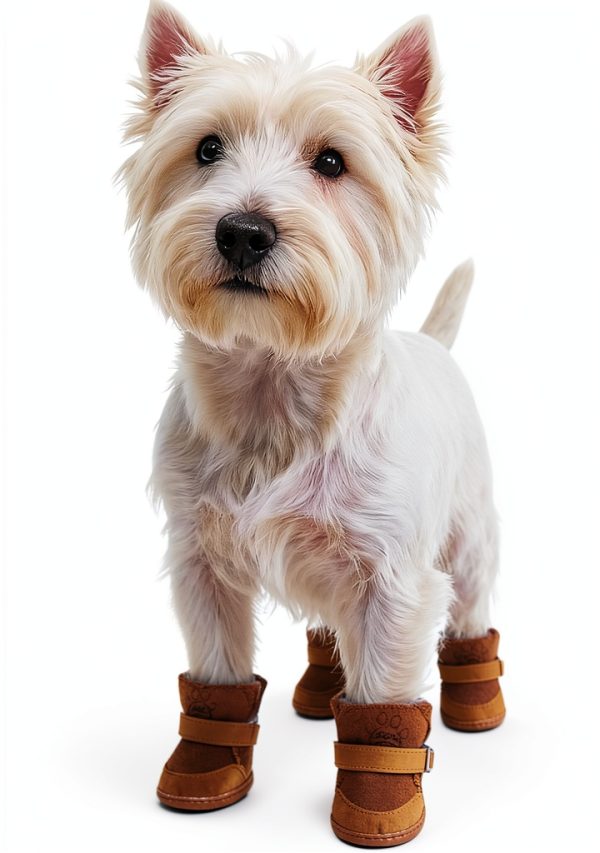 GabeFish Dog Boots Washable Anti Slip Small Breed Pet Shoes-1