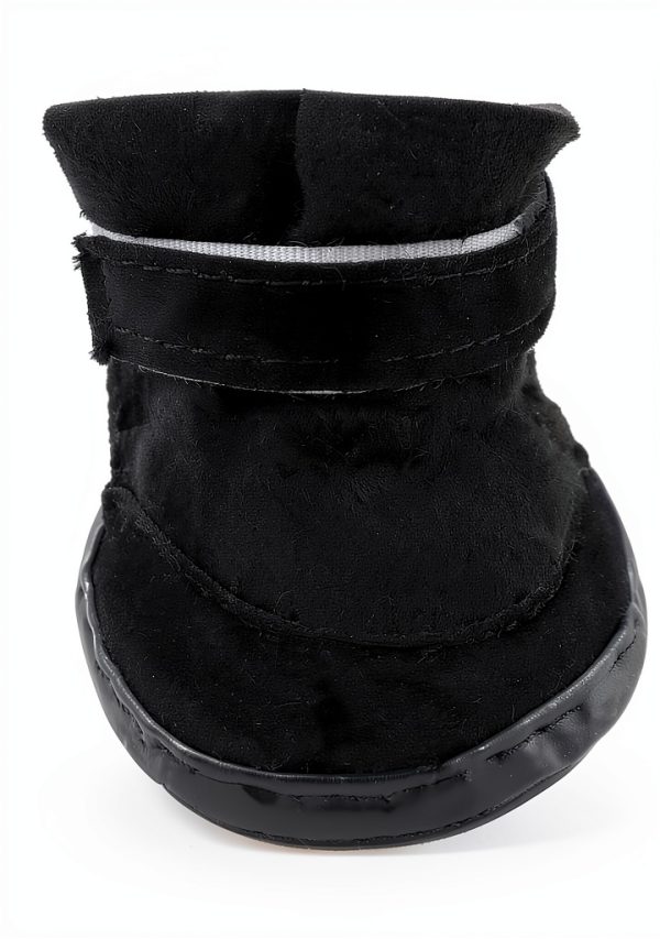 GabeFish Dog Boots Anti Slip Fleece Lined Pet Shoes-4