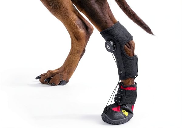 HAGGEMI Dog Boots Orthopedic Support Adjustable Knob Strap-0