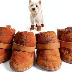 GabeFish Dog Boots Washable Anti Slip Small Breed Pet Shoes-0
