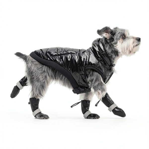 Canada Pooch Dog Boots Water Resistant Fleece Lined Outdoor-6