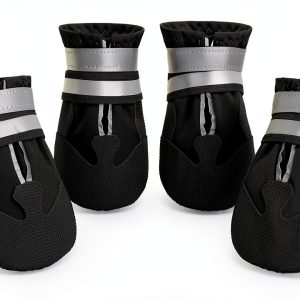 LUZGAT Dog Boots Breathable Non-Slip Paw Protection Medium-0