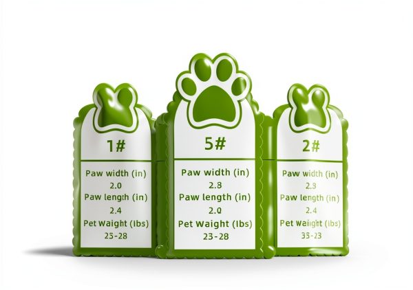 BECROWM Waterproof Dog Boots Winter Paw Protection Non-Slip-5