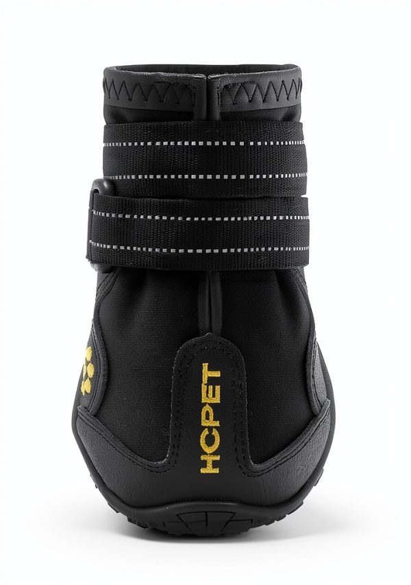 Hcpet Dog Boots Waterproof Reflective Anti Slip Paw-5