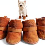 GabeFish Dog Boots Anti Slip Washable Pet Shoes Small Breeds-0