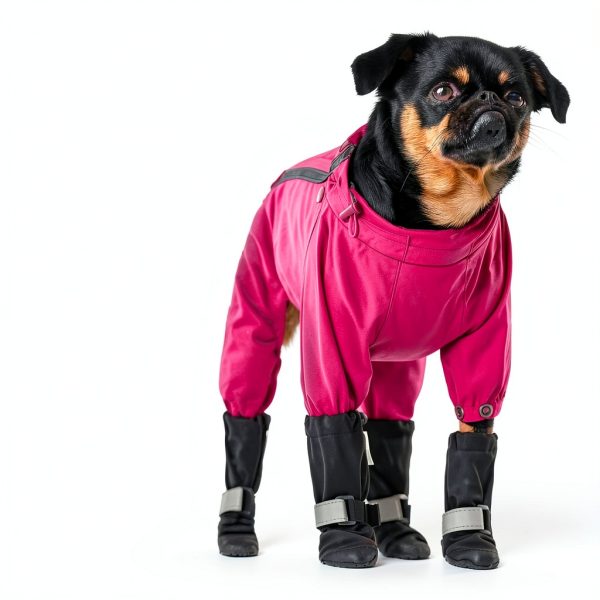 Canada Pooch Dog Boots Water Resistant Fleece Lined Outdoor-5