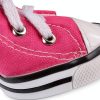 BESUNTEK Dog Boots Nonslip Comfortable Pet Shoes Pink Blue-3