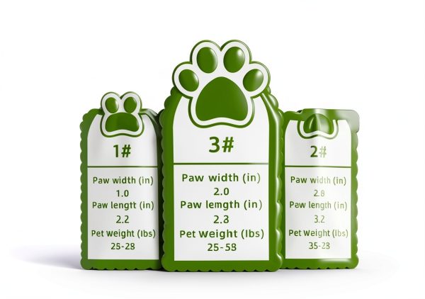 BECROWM Waterproof Dog Boots Winter Paw Protection Shoes-5