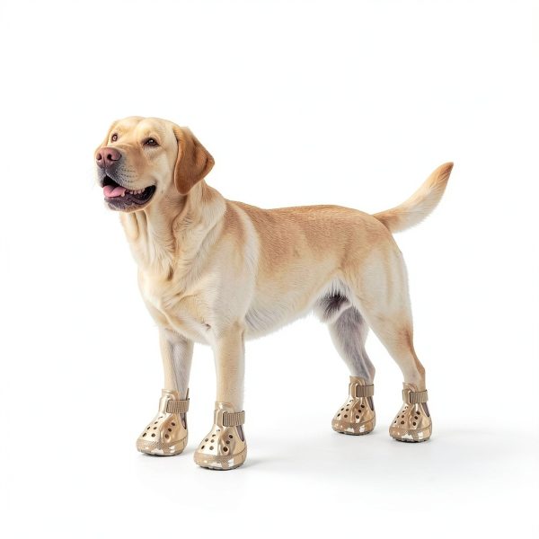 AOKOWN Dog Boots Waterproof Anti Slip Paw Protection-1
