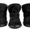 GabeFish Dog Boots Anti Slip Fleece Lined Pet Shoes-1