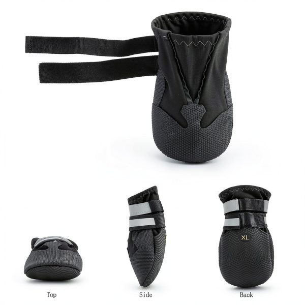 LUZGAT Dog Boots Breathable Non-Slip Paw Protection Medium-3