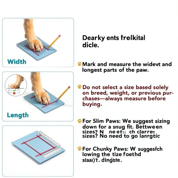 LUCKYPAW Dog Boots Breathable All Terrain Traction-1