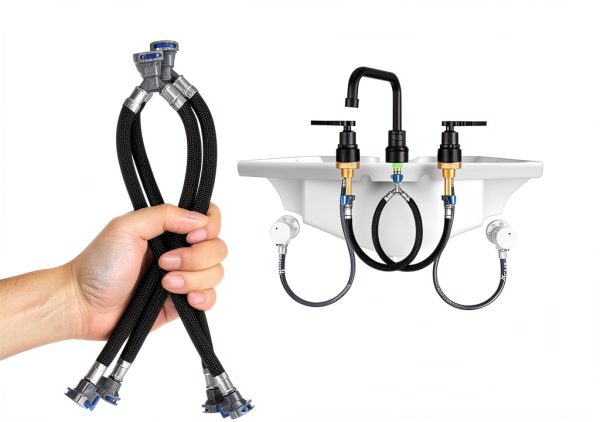 Faucet Supply Line Otoolling Nylon QuickConnect-2