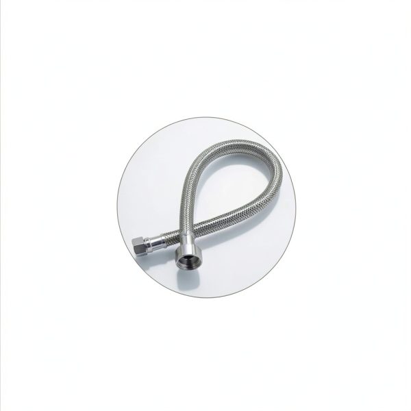 Faucet Hose Connector QWORK Stainless Steel 16in-5