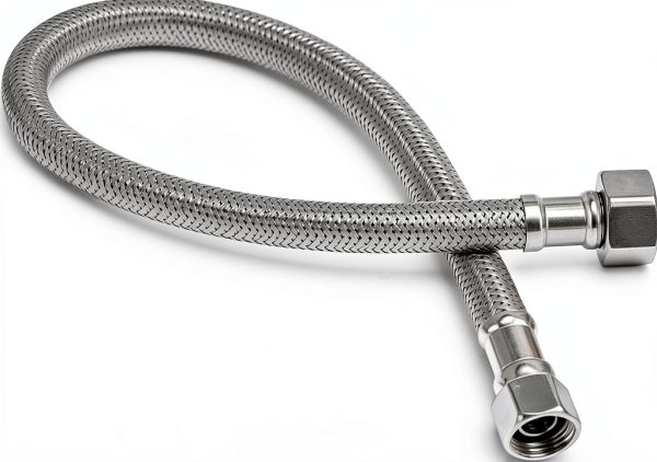 Faucet Hose Connector QWORK Stainless Steel 16in-7