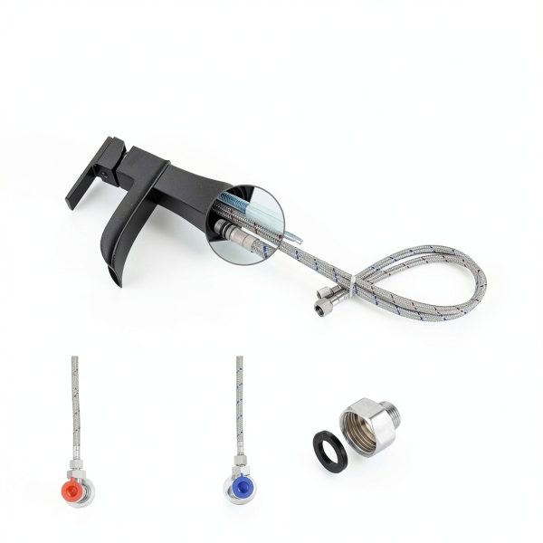 HOIGY Faucet Supply Line Stainless Steel 30in-4