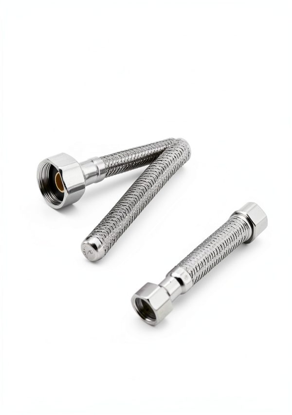 LEADAHEAD 12-Inch Stainless Steel Toilet Water Supply Line 1 Pack-5