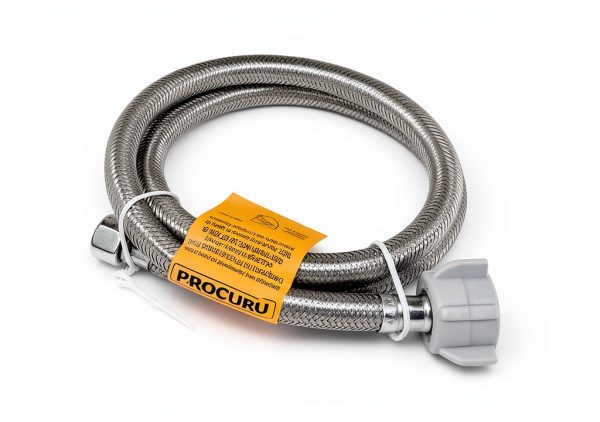 PROCURU Stainless Steel Faucet Supply Line 36‑Inch Braided Connector-3