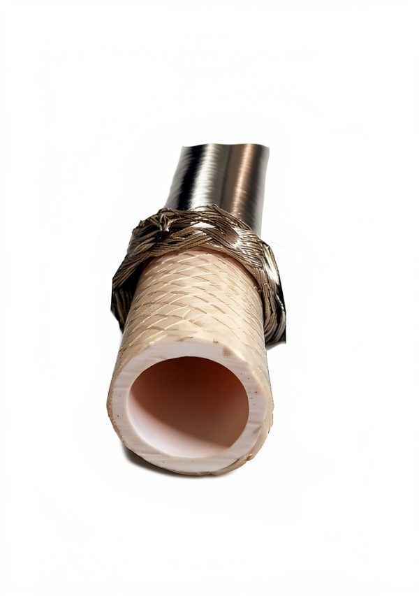 EZ-FLUID Steel Braided Faucet Hose 12" 3/8" Compression-2