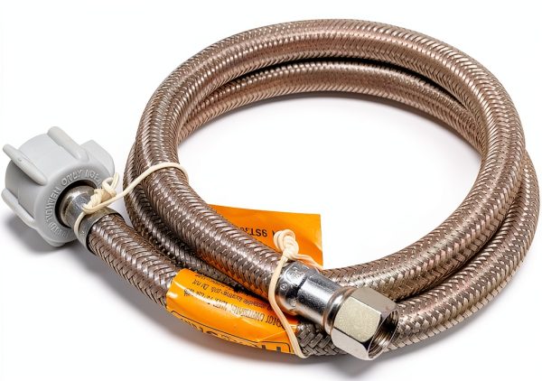 PROCURU Stainless Steel Faucet Supply Line 36‑Inch Braided Connector-2