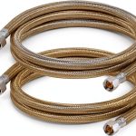 KAINGA 60 Inch Stainless Steel Faucet Supply Line 3/8 Comp x 1/2 FIP 2-0