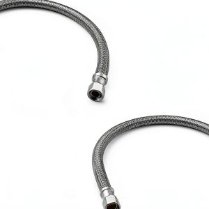 Stainless Steel Faucet Extension by EZ-Fluid Supply 2 Count-0