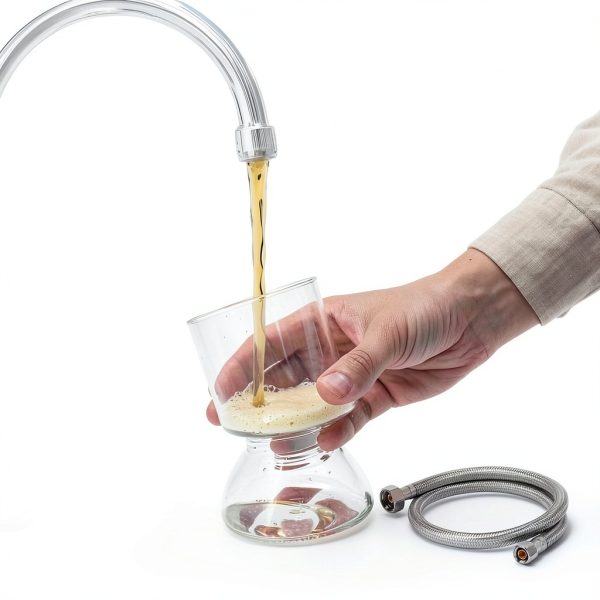 KAINGA 36inch Faucet Supply Line Stainless Steel Compression Hose-4
