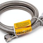 PROCURU Stainless Steel Faucet Supply Line 36‑Inch Braided Connector-0
