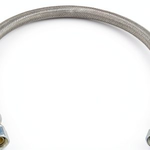 Faucet Supply Line 3/8" Stainless Steel by EZ-Fluid 12-24 Inch-0