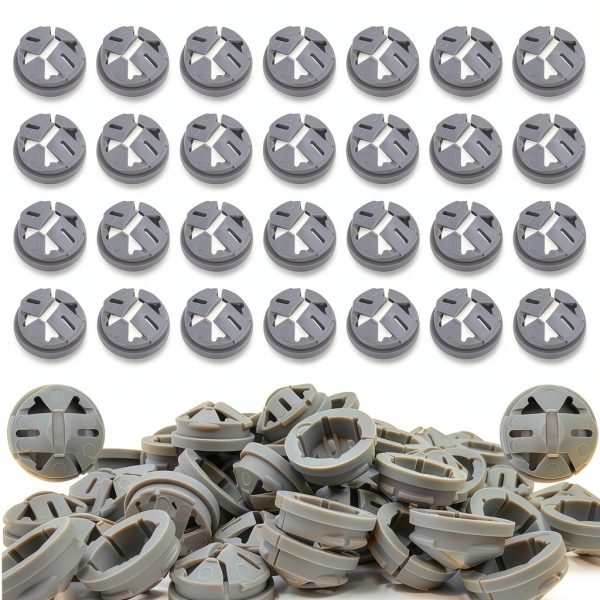 3/8-1/2 Inch Wire Box Connectors QZQUFJ Nylon Push‑In 150 Pack-0