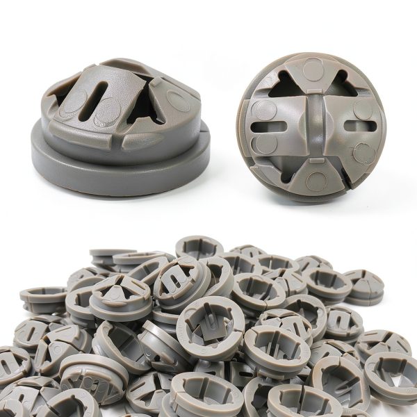 3/8-1/2 Inch Wire Box Connectors QZQUFJ Nylon Push‑In 150 Pack-1