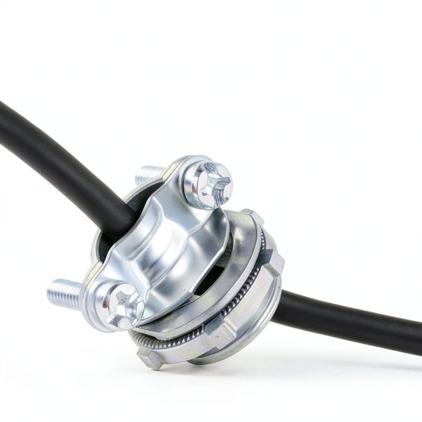 1/2 inch Clamp Type Cable Connectors by WENORA – Zinc Alloy, 50 Pack-2