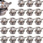 1/2 inch Clamp Type Cable Connectors by WENORA – Zinc Alloy, 50 Pack-0