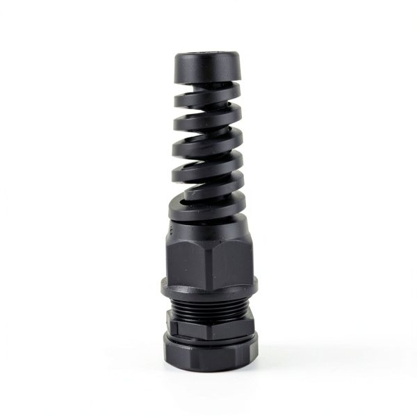 Waterproof Cable Gland Aandxmok PG7 20 Pcs Nylon PA66 Black-4