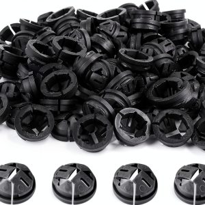 Non Metallic Pushin Cable Connectors PEUTIER Black-0