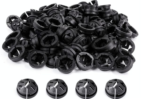 Non Metallic Pushin Cable Connectors PEUTIER Black-0