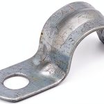 RACO 2082B25 Strap EMT 1/2-Inch Trade Size Steel 25-Pack Gray-0