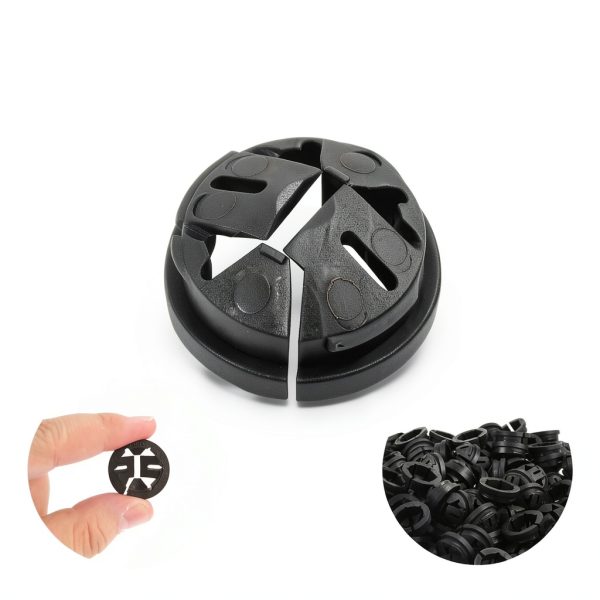 Non Metallic Pushin Cable Connectors PEUTIER Black-1