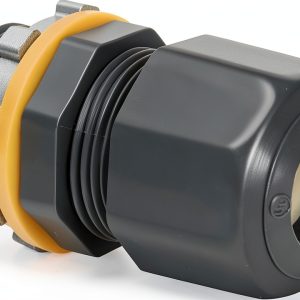 Arlington LPCG50-10 1/2-Inch Strain Relief Cord Connector 10-Pack Gray-0