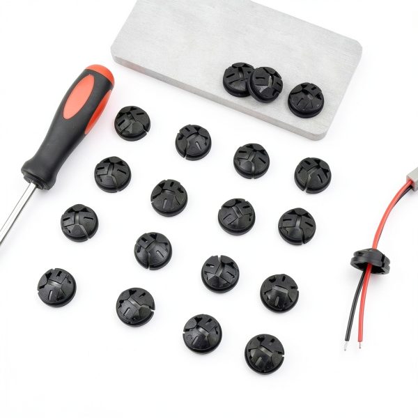 Non Metallic Pushin Cable Connectors PEUTIER Black-2
